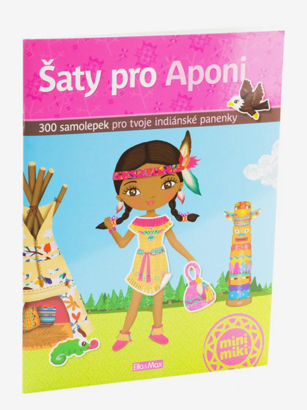 ELLA & MAX Ruha Aponinak - matricás könyv