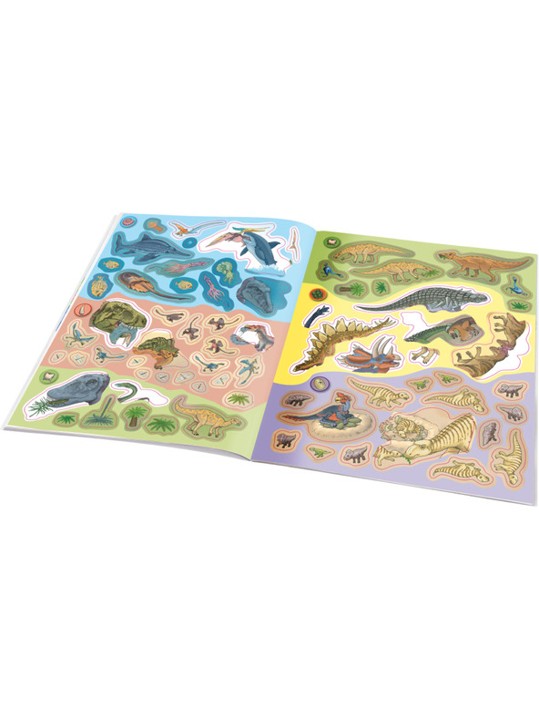 ELLA & MAX Az első matricás könyvem - DINOSAURUSOK