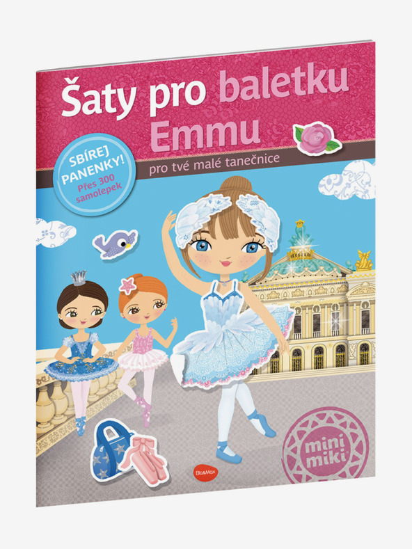 ELLA & MAX Ruha EMMA a balerina számára - Matricás könyv