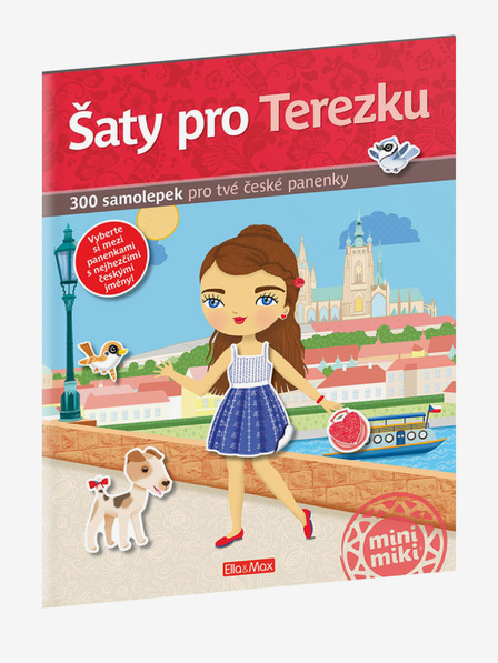 ELLA & MAX Ruha TEREZKA részére - Matricás könyv