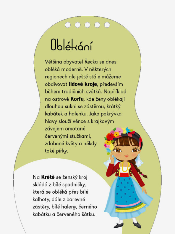 ELLA & MAX Görög babák öltöztetése ELENA - Színezőkönyv