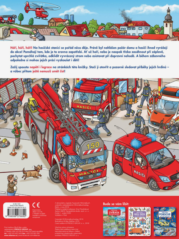 ELLA & MAX Nagykönyv TŰZÖNTŐK kis mesemondóknak