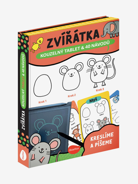 ELLA & MAX Varázstábla és 40 használati utasítás - ÁLLATOK