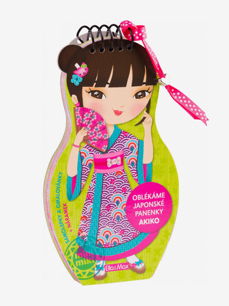 ELLA & MAX Japán babák öltöztetése - AKIKO