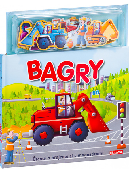 ELLA & MAX BAGRY - Könyv mágnesekkel