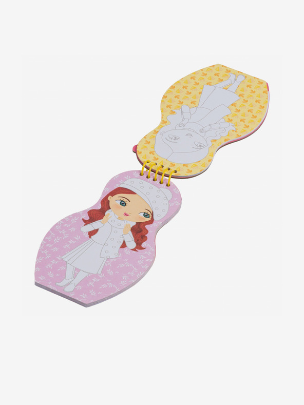 ELLA & MAX Szlovák babák öltöztetése ZUZKA - Színezőkönyv