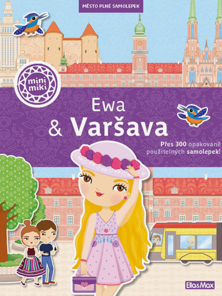 ELLA & MAX EWA & VARSÓ - Város tele matricákkal