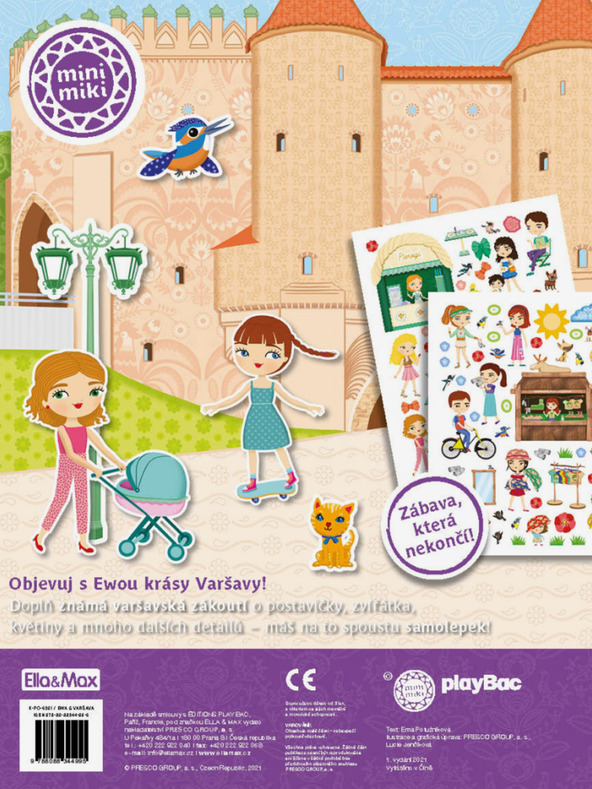 ELLA & MAX EWA & VARSÓ - Város tele matricákkal
