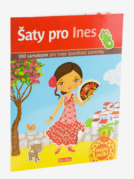 ELLA & MAX Ruhák Inesnek - matricás könyv