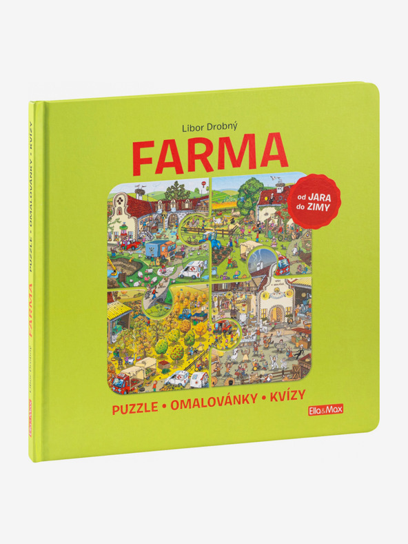 ELLA & MAX FARMA - Rejtvények, kifestőkönyvek, kvízek