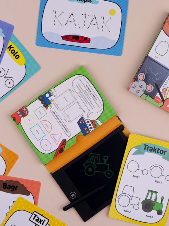 ELLA & MAX Varázstábla és 40 útmutató - KÖZLEKEDÉS