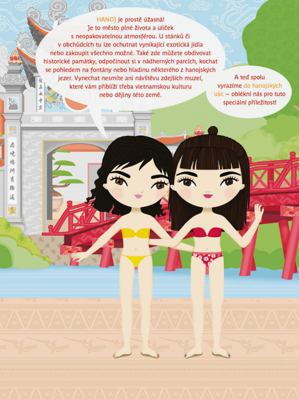 ELLA & MAX NGOC & HANOJ - Város tele matricákkal