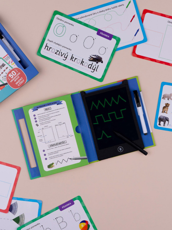 ELLA & MAX Varázstábla és kaparókártyák - Első írás