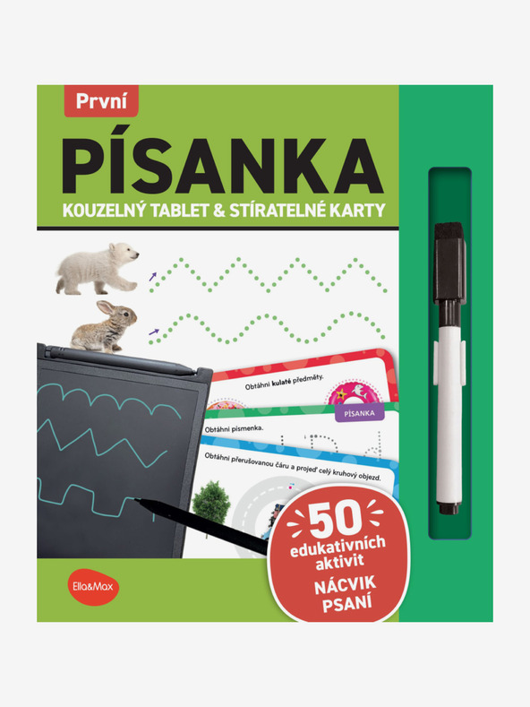 ELLA & MAX Varázstábla és kaparókártyák - Első írás