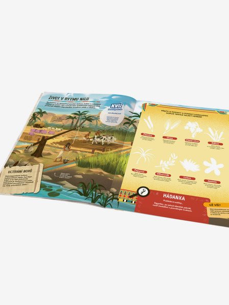 ELLA & MAX MISE EGYIPTOM - Keresés és mentés matricákkal