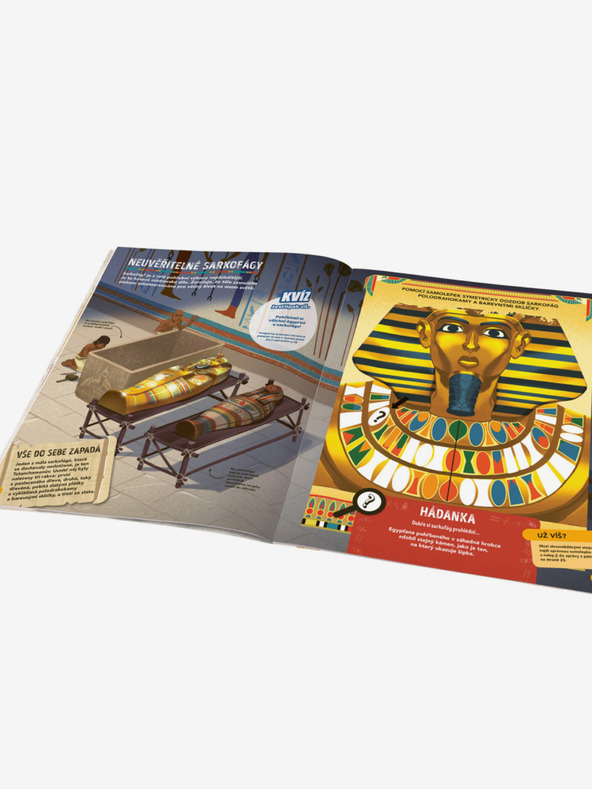 ELLA & MAX MISE EGYIPTOM - Keresés és mentés matricákkal