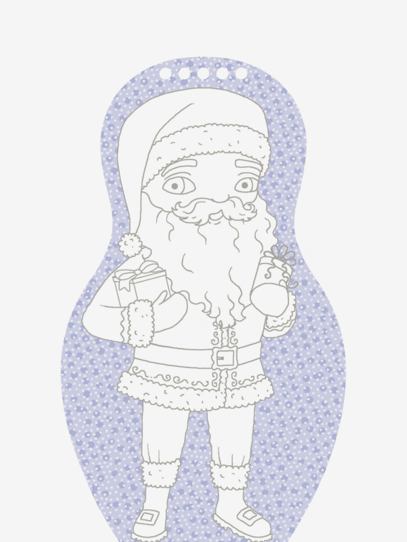 ELLA & MAX Öltöztetjük a babákat KARÁCSONY – Kifestőkönyv