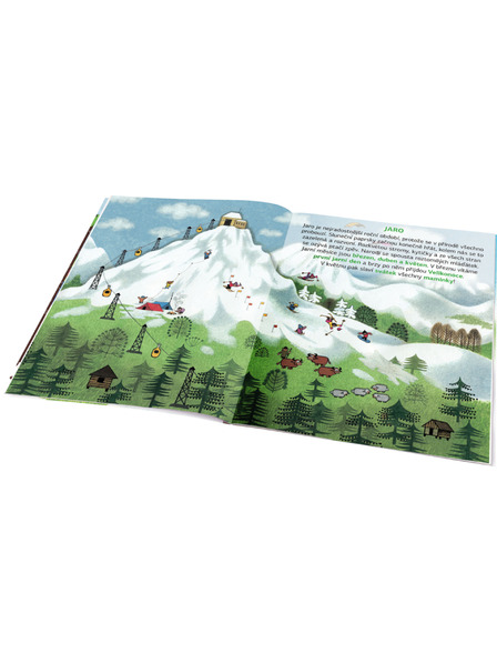 ELLA & MAX KISVAKOND és a TAVASZ - Matricás könyv