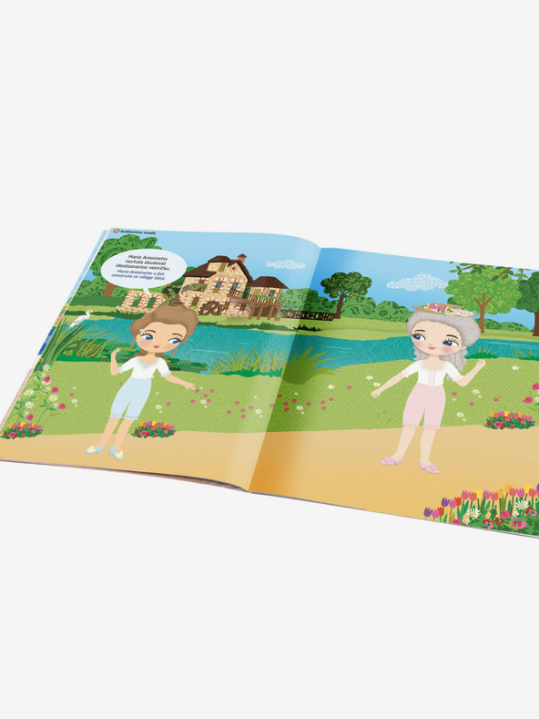 ELLA & MAX Emma hercegnő ruhái – Matricás könyv