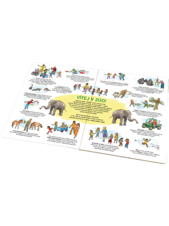 ELLA & MAX Nagy könyv ZOO PRAHA a kis mesemondóknak