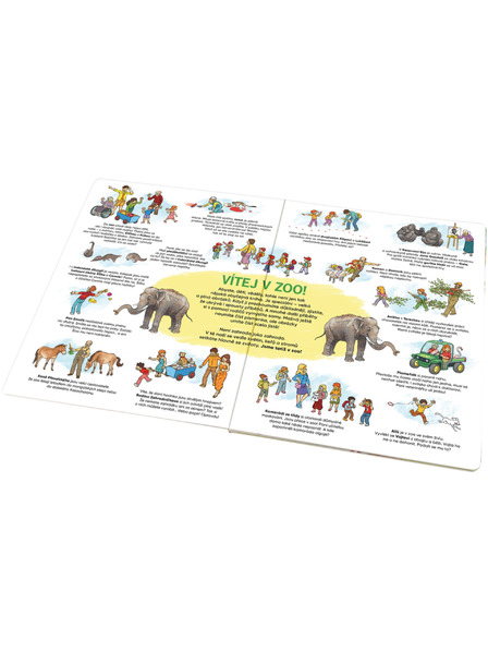 ELLA & MAX Nagy könyv ZOO PRAHA a kis mesemondóknak