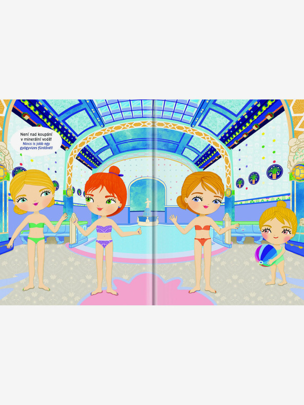 ELLA & MAX Ruha SÁRA részére - Matricás könyv