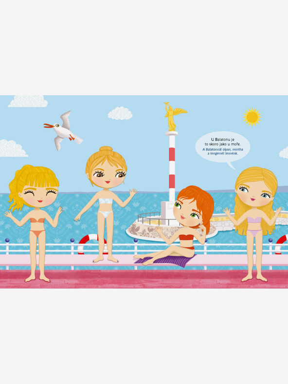 ELLA & MAX Ruha SÁRA részére - Matricás könyv