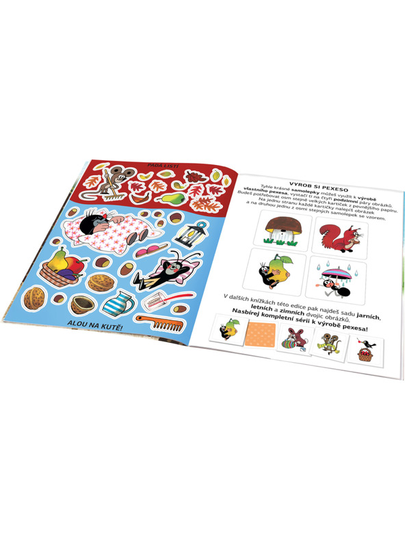 ELLA & MAX KISVAKOND és az ŐSZ - Matricás könyv