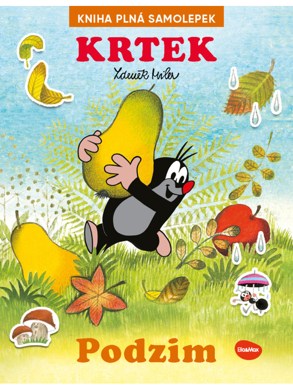 ELLA & MAX KISVAKOND és az ŐSZ - Matricás könyv