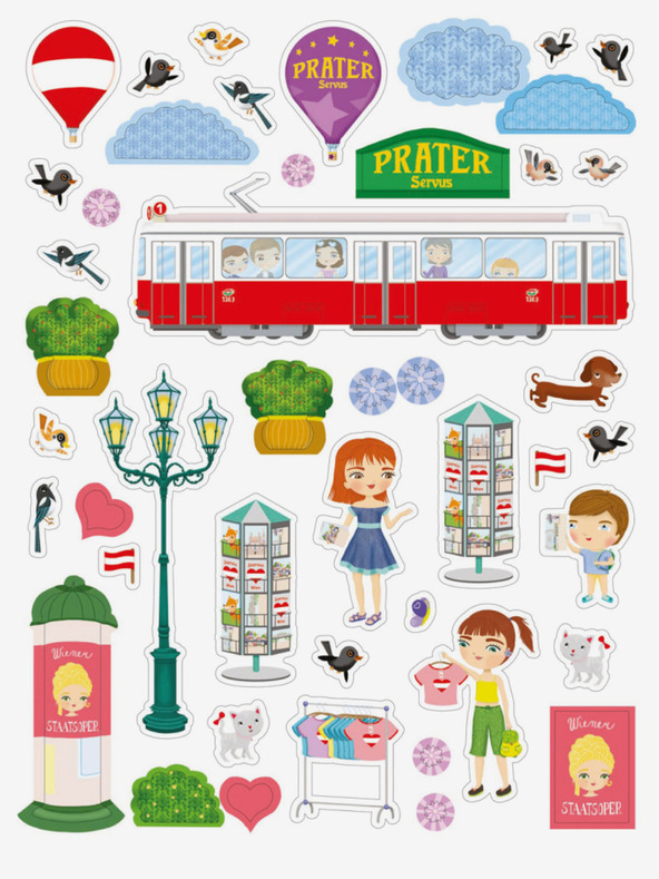 ELLA & MAX JULIA és BÉCS - Egy város tele matricákkal