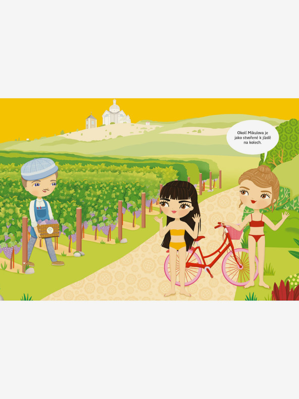 ELLA & MAX Ruha NATÁLKA részére - Matricás könyv