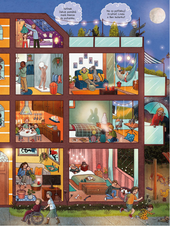 ELLA & MAX Nagy könyv A JÓ ÉJSZAKÁLLÁSRA a kis mesemondóknak