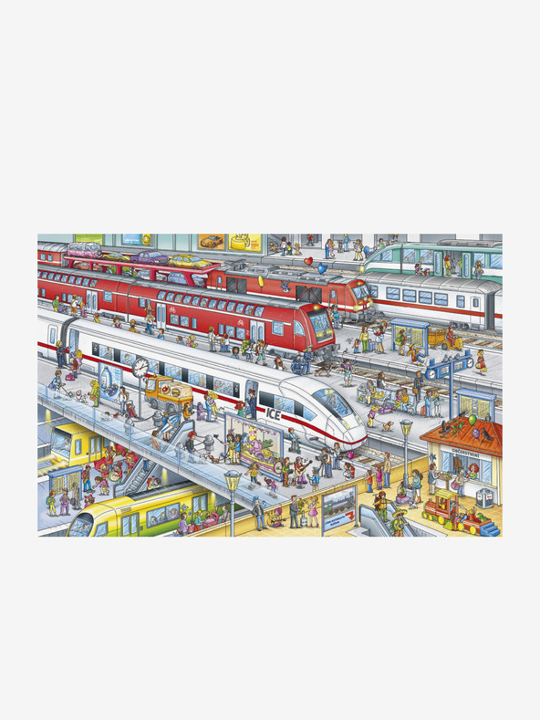 ELLA & MAX Nagy könyv VONATOK kis mesemondóknak