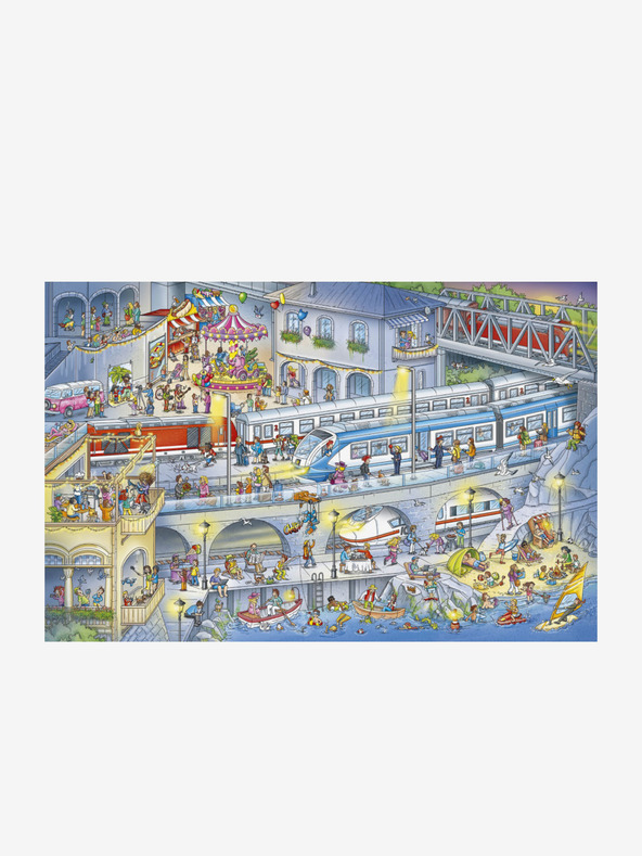 ELLA & MAX Nagy könyv VONATOK kis mesemondóknak