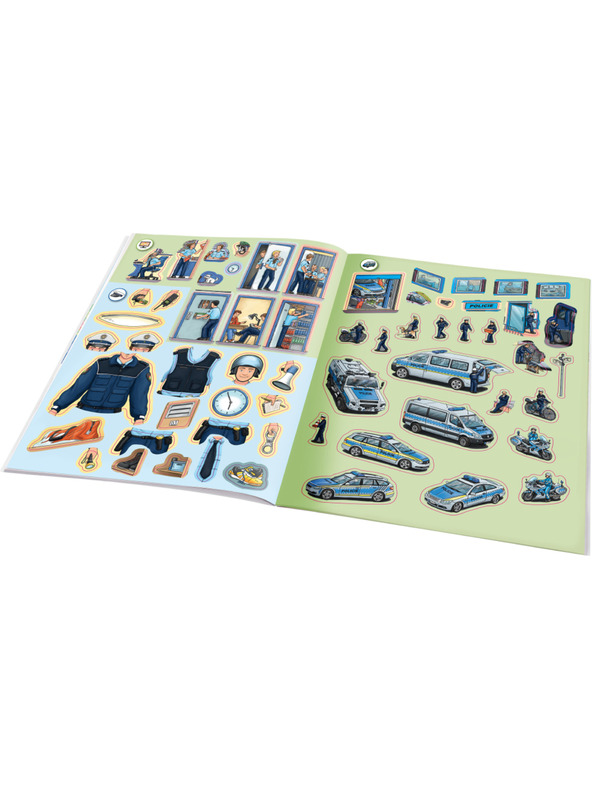 ELLA & MAX Az első matricás könyvem - POLICE