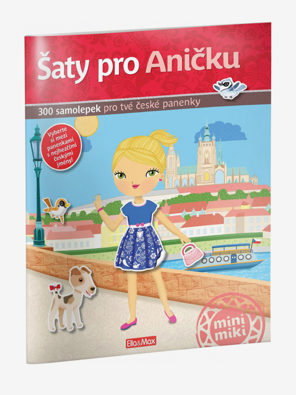 ELLA & MAX Ruha ANIČKA részére - Matricás könyv