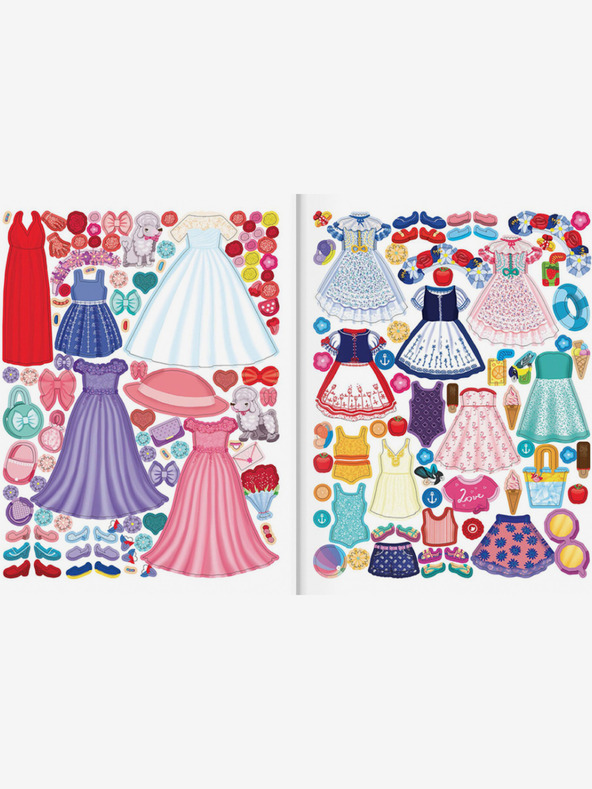 ELLA & MAX Ruha ANIČKA részére - Matricás könyv