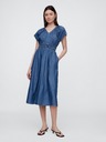 GAP Chambray maxi ruha zsebekkel Americana GAP