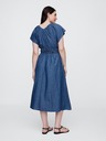 GAP Chambray maxi ruha zsebekkel Americana GAP