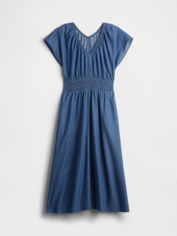 GAP Chambray maxi ruha zsebekkel Americana GAP