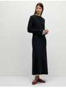 Marks & Spencer Marks & Spencer jersey midi ruha kerek nyakkivágással, tengerészkék színű