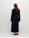 Marks & Spencer Marks & Spencer jersey midi ruha kerek nyakkivágással, tengerészkék színű