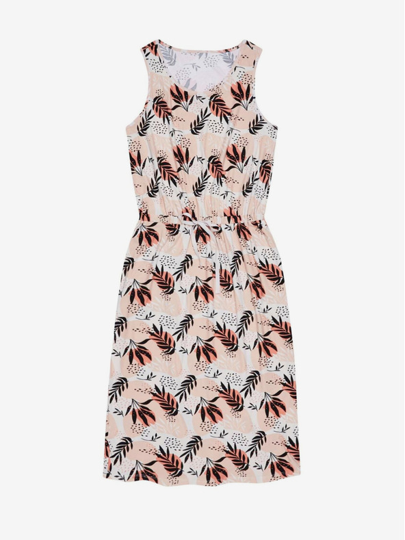 Moodo Bézs női mintás ruha Moodo