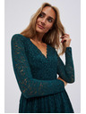 Moodo Zöld női csipkeruha Moodo