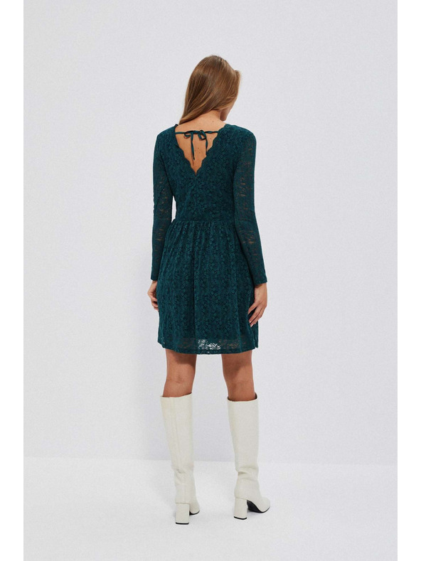 Moodo Zöld női csipkeruha Moodo