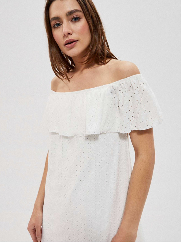 Moodo Fehér női ruha Moodo