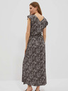 Moodo Fehér és barna női virágos ruha Moodo