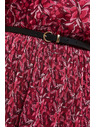 Moodo Rózsaszín női virágos ruha Moodo