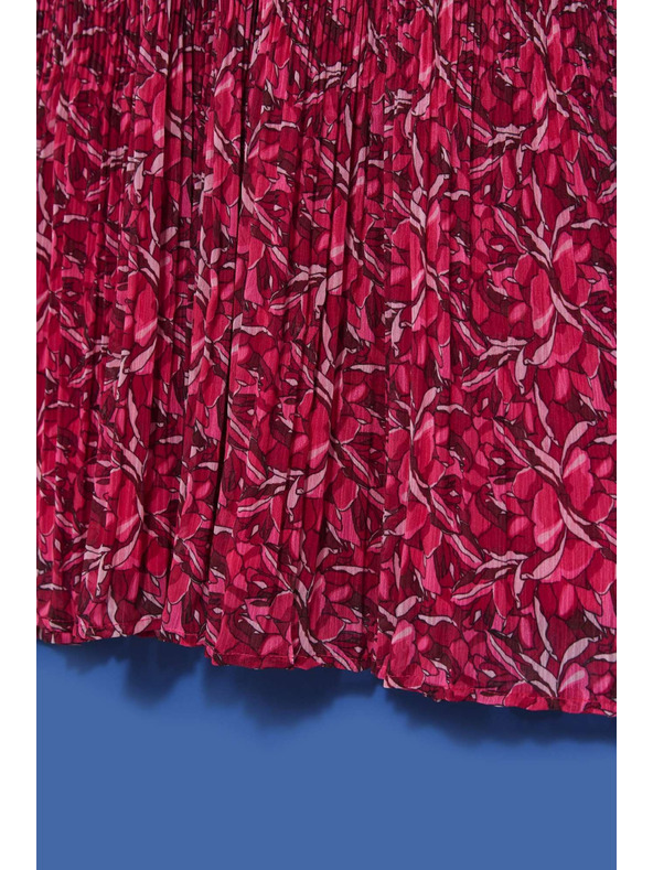 Moodo Rózsaszín női virágos ruha Moodo