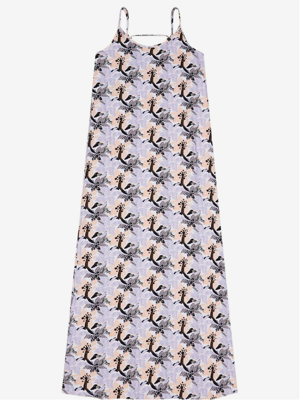 Moodo Lila női virágos női ruha Moodo